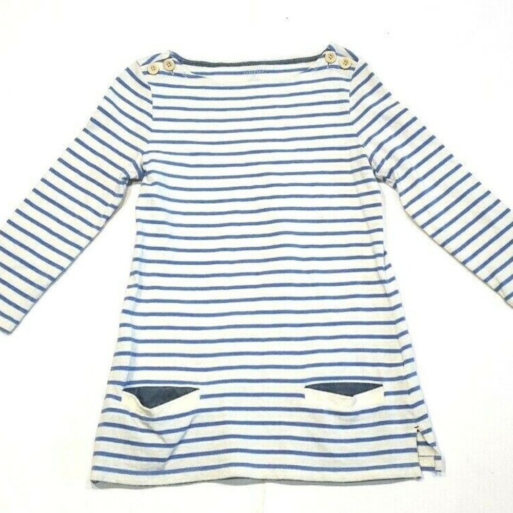 Lands End Women's XS 2-4 Cotton Long Sleeve Tunic